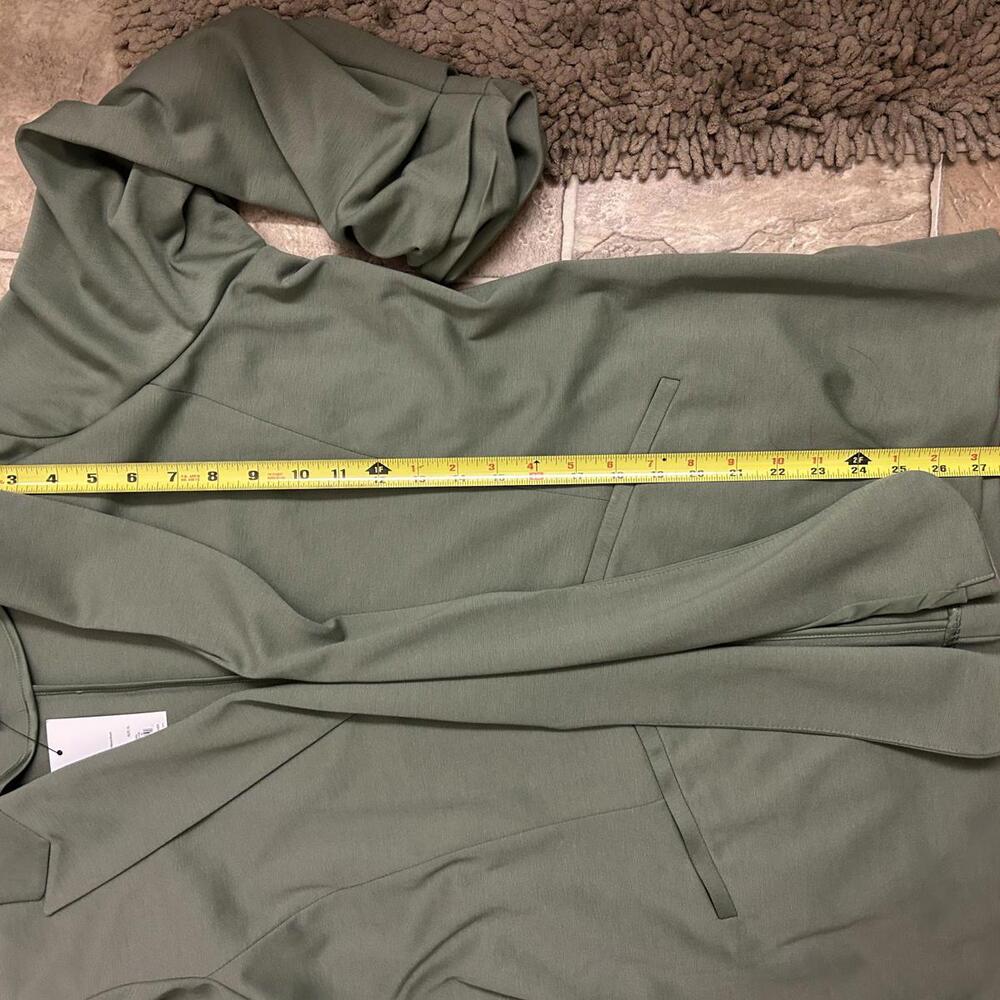 Nine West Green Blazer Women’s XL NWT Modern Chic Layering Jacket Workwear - Picture 7 of 7